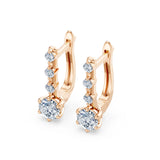 Solitaire Eternity Earring, 0.6 ct — 102-10144(4.2)