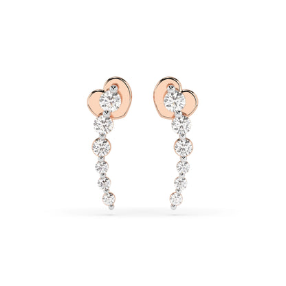 Eternity Earring (Round), 0.09 ct — 102-10030