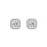 Diamond Eternity Earrings Round Brilliant 0.4ct by Qutahia Jewellery