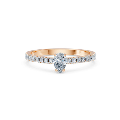 Solitaire Eternity Ring, 0.3 ct — 101-10191(0.30)PAR
