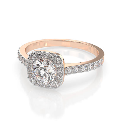 Solitaire Eternity Ring (Round), 0.4 ct — 101-10152(4.7)