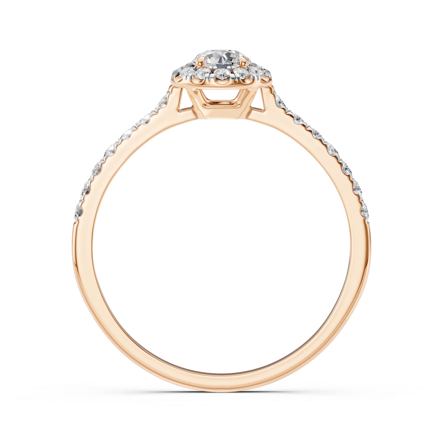 Solitaire Eternity Ring (Round), 0.25 ct — 101-10095(4.0)