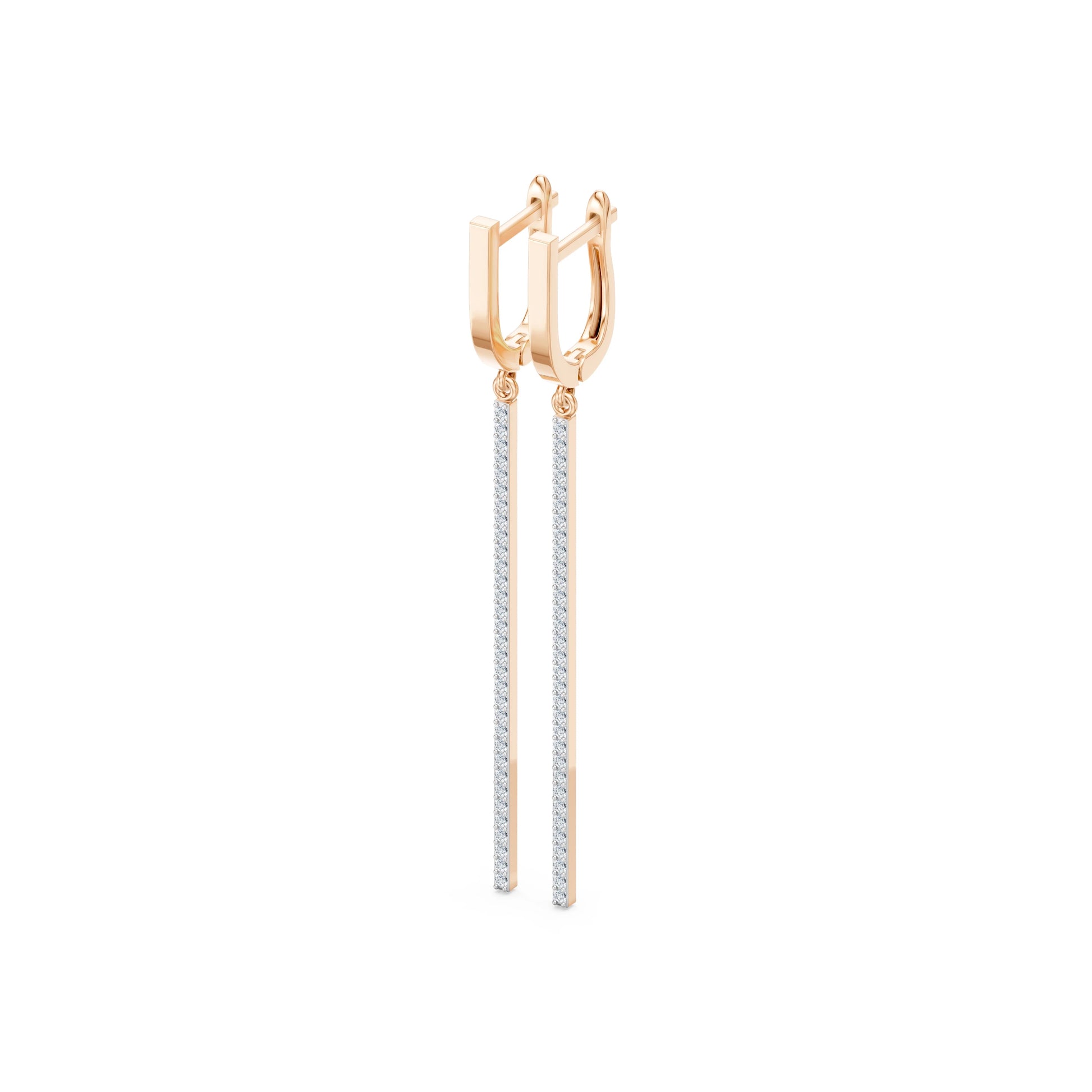 Minimalism Earring, 0.38 ct — 102-10129/2