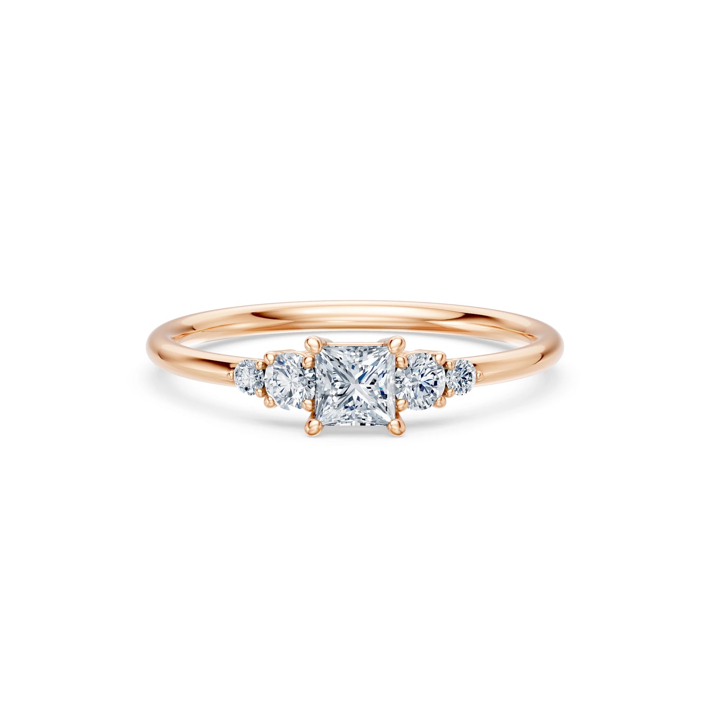 Solitaire Eternity Ring, 0.3 ct — 101-10143(0.30)PR