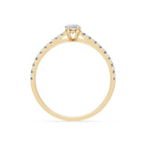 Solitaire Eternity Ring, 0.3 ct — 101-10191(0.30)PAR