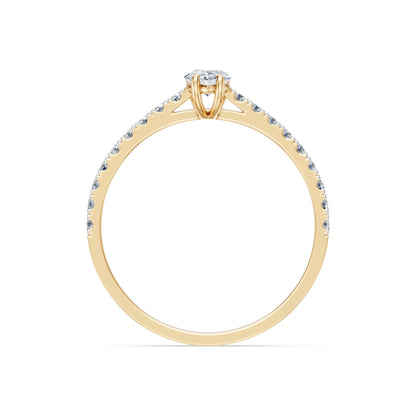 Solitaire Eternity Ring, 0.3 ct — 101-10191(0.30)PAR
