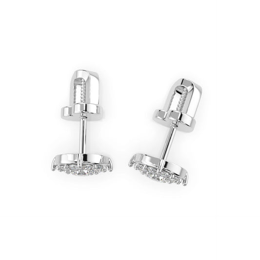 Solitaire Eternity Earring (Round), 0.12 ct — 102-10017(2.5)