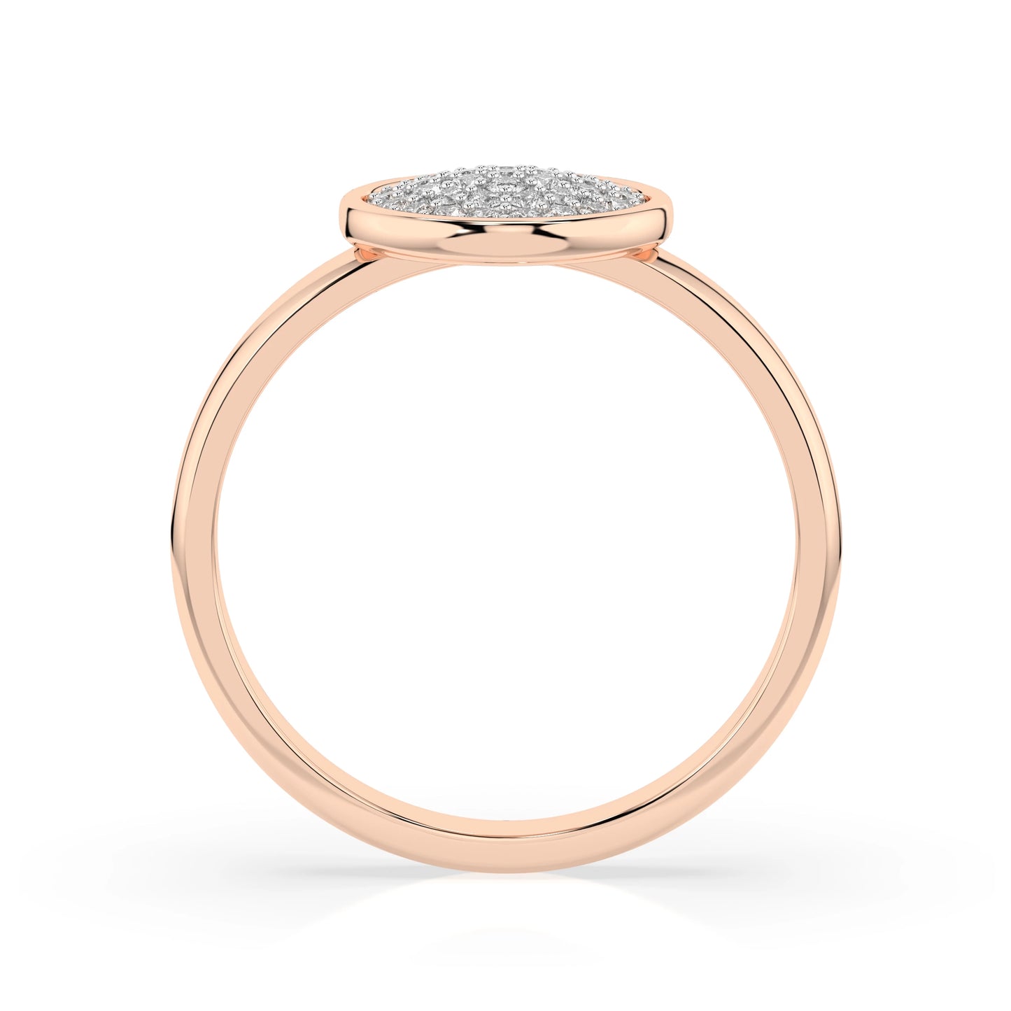 Illusion Ring (Round), 0.23 ct — 101-10068