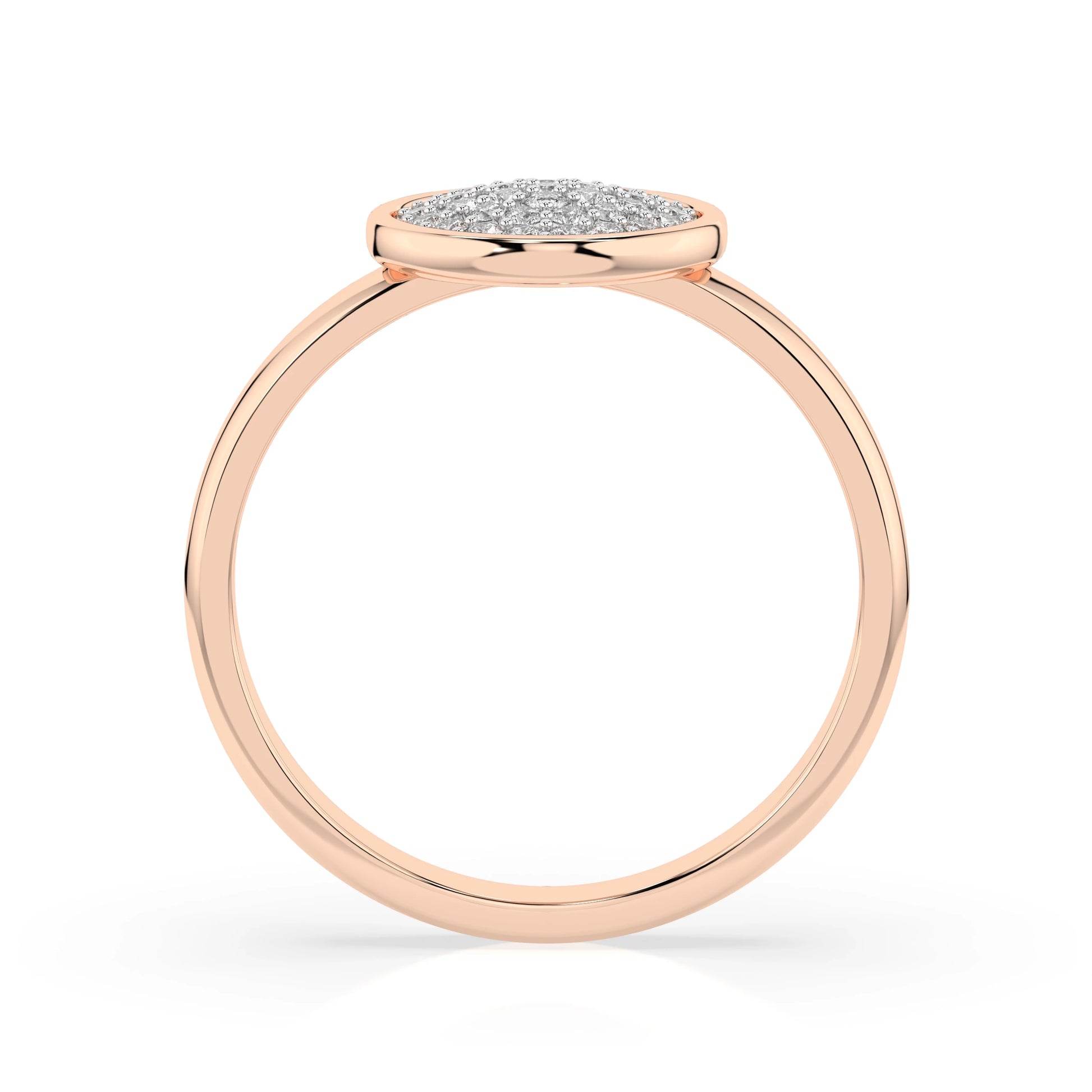 Illusion Ring (Round), 0.23 ct — 101-10068