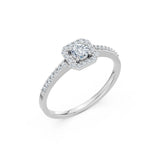 Solitaire Eternity Ring, 0.2 ct — 101-10118/2(3.7)