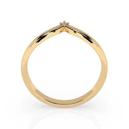 Minimalism Ring (Round), 0.01 ct — 101-10161/3