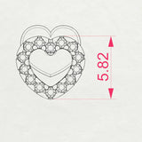 Small Diamond Earrings Round 0.14ct by Qutahia Jewellery