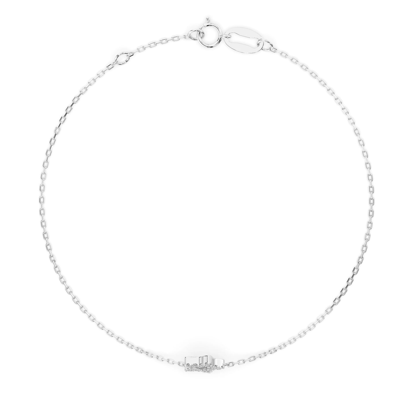 Minimalism Bracelet (Round), 0.08 ct — 105-10014