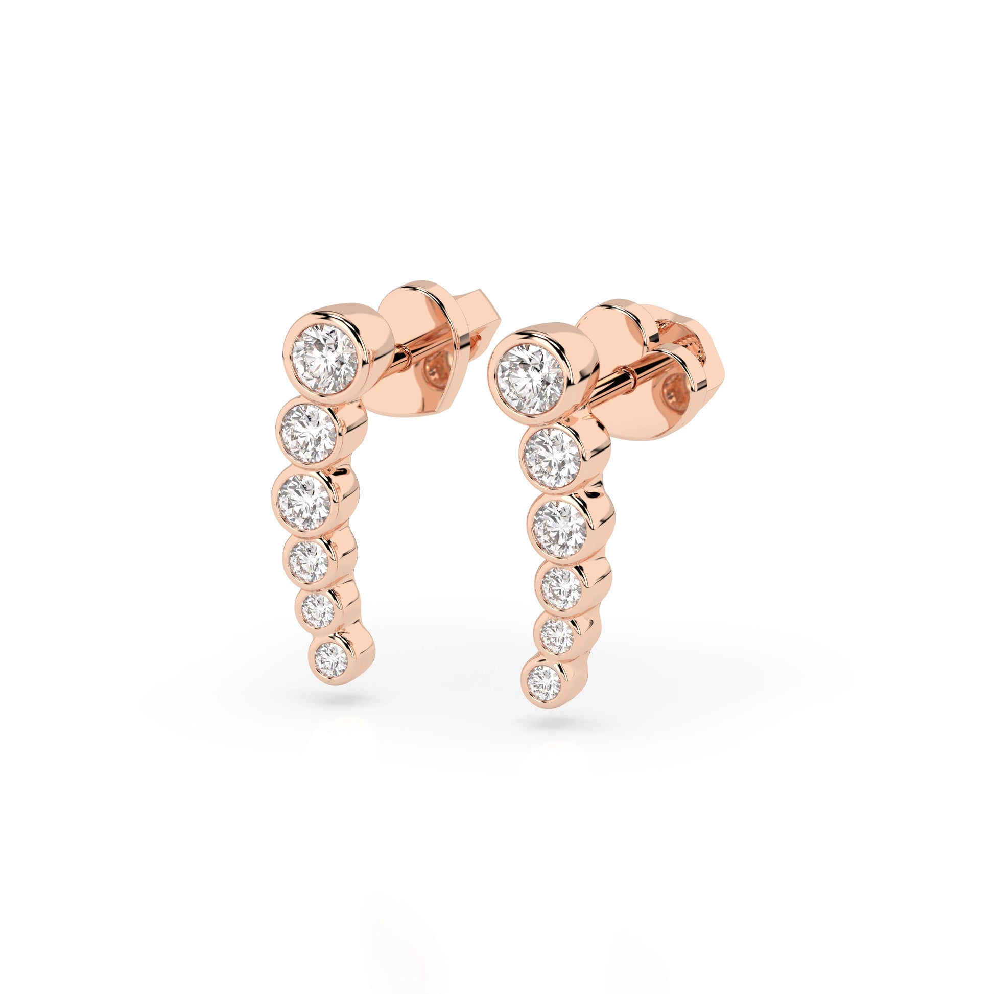 Eternity Earring (Round), 0.03 ct — 102-10031
