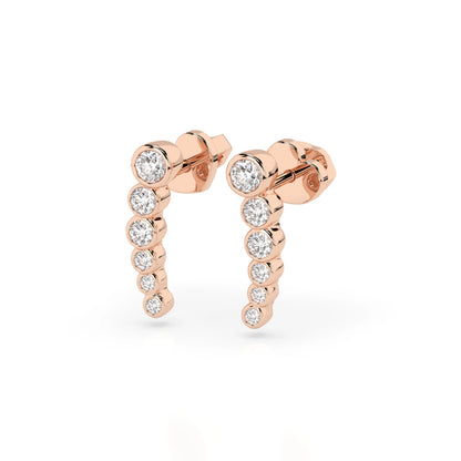 Eternity Earring (Round), 0.03 ct — 102-10031