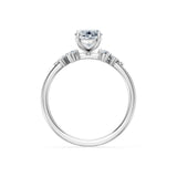 Marquise Lab Grown Diamond Classic Pave Eternity Ring 1.5ct by Qutahia Jewellery