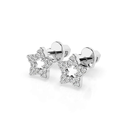 Minimalism Earring (Round), 0.18 ct — 102-10054