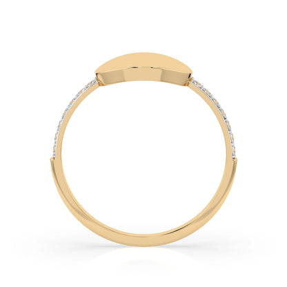 Minimalism Ring (Round), 0.14 ct — 101-10067