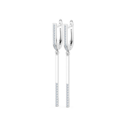 Minimalism Earring, 0.24 ct — 102-10129/5