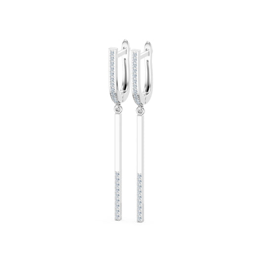 Minimalism Earring, 0.24 ct — 102-10129/5