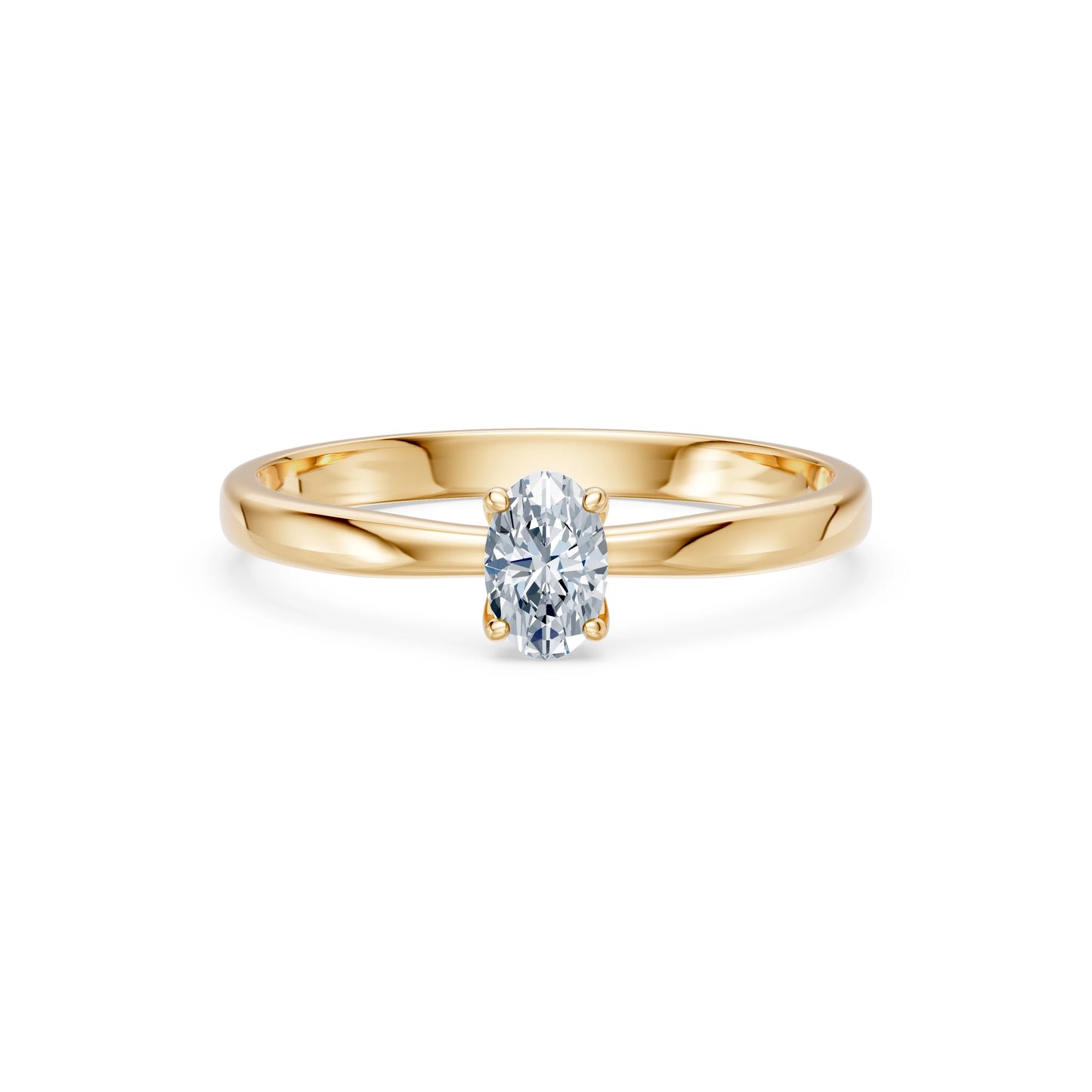 Solitaire Ring, 0.3 ct — 101-10194(0.30)OV