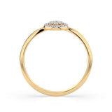 Illusion Ring (Round), 0.08 ct β 101-10072