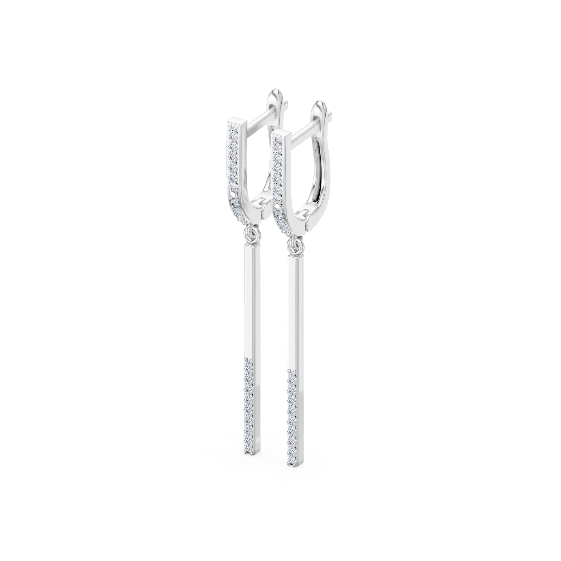 Minimalism Earring, 0.24 ct — 102-10129/5