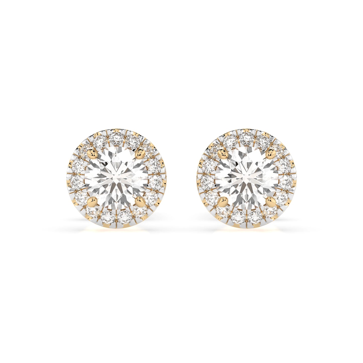 Solitaire Eternity Earring (Round), 0.5 ct — 102-10095(4.0)