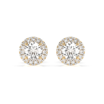 Solitaire Eternity Earring (Round), 0.5 ct — 102-10095(4.0)