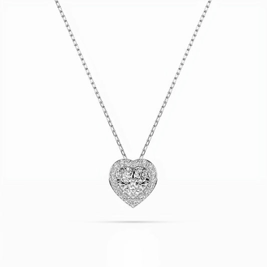 Illusion Necklace (Round), 0.08 ct — 104-10062