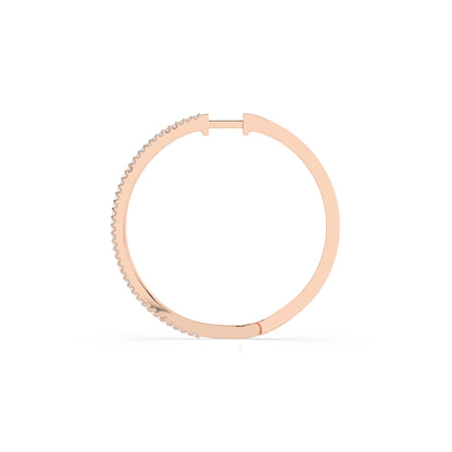 Eternity Earring (Round), 0.38 ct — 102-10051
