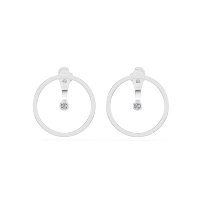 Minimalism Earring, 0.06 ct — 102-10077