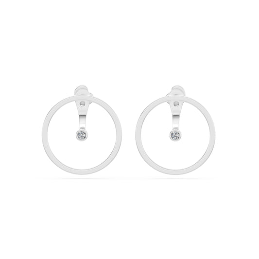 Minimalism Earring, 0.06 ct — 102-10077