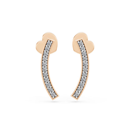 Minimalism Earring, 0.13 ct — 102-10065