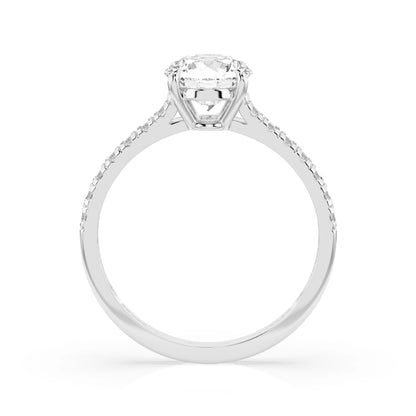 Solitaire Eternity Ring (Round), 1.0 ct — 101-10094(6.5)