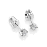 Diamond Stud Earrings Round 0.2ct by Qutahia Jewellery