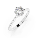 Solitaire Ring (Round), 0.35 ct — 101-10027(4.5)