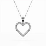 Minimalism Necklace (Round), 0.31 ct β 104-10060