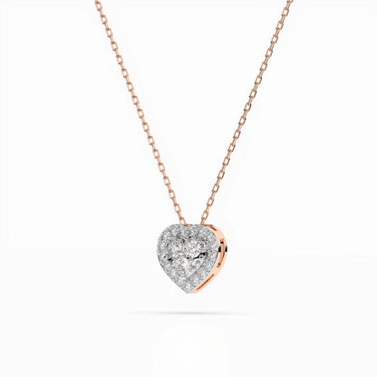 Illusion Necklace (Round), 0.08 ct — 104-10062