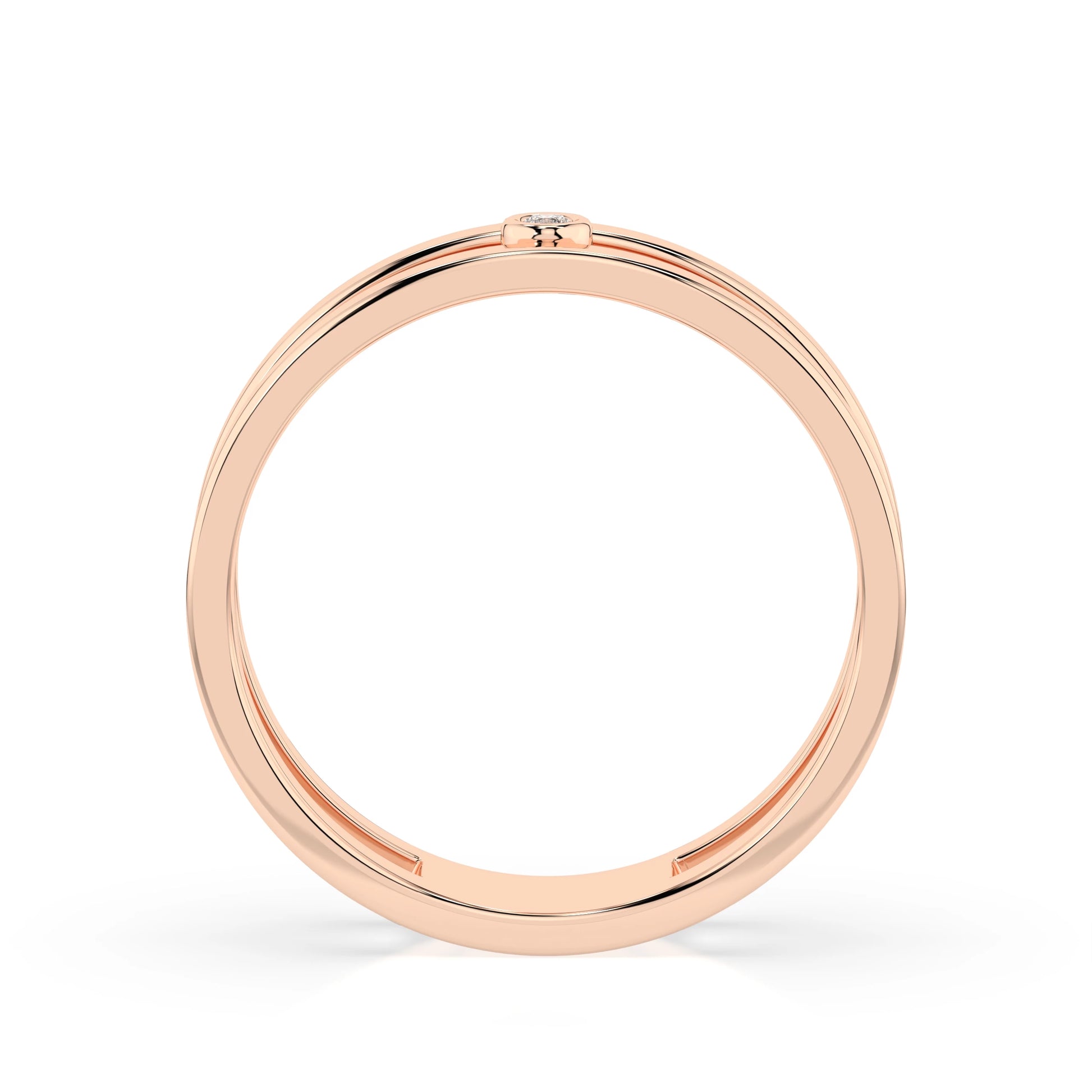 Minimalism Ring (Round), 0.02 ct — 101-10064