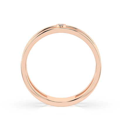 Minimalism Ring (Round), 0.02 ct — 101-10064
