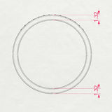 Eternity Ring (Round), 0.04 ct — 101-10065