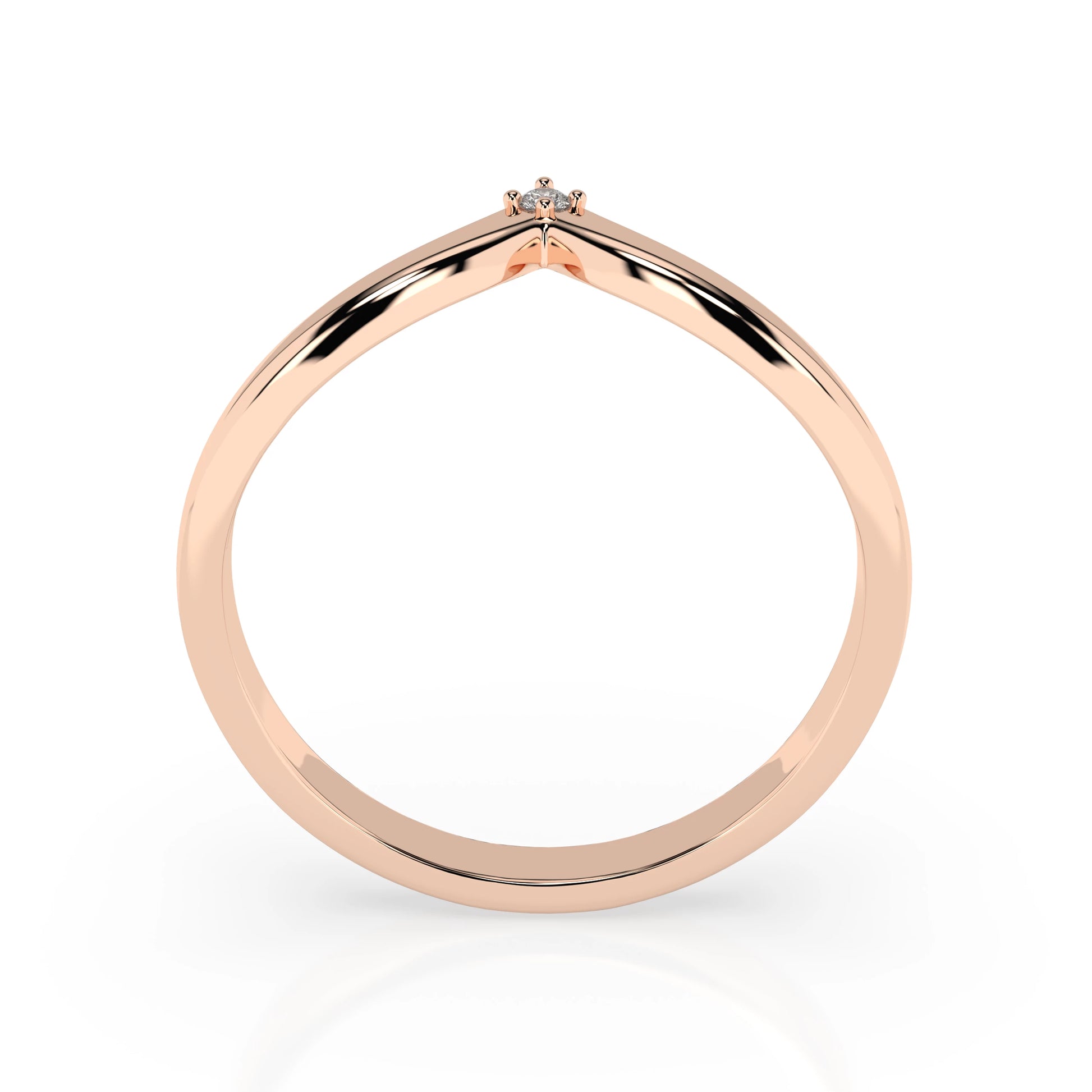 Minimalism Ring (Round), 0.01 ct — 101-10161/3