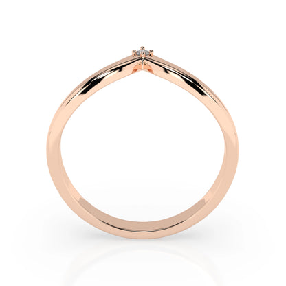 Minimalism Ring (Round), 0.01 ct — 101-10161/3