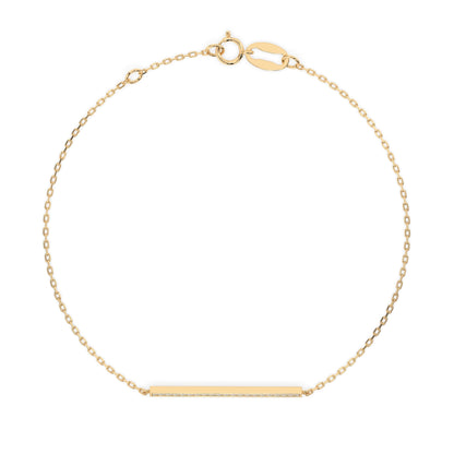 Minimalism Bracelet (Round), 0.1 ct — 105-10017
