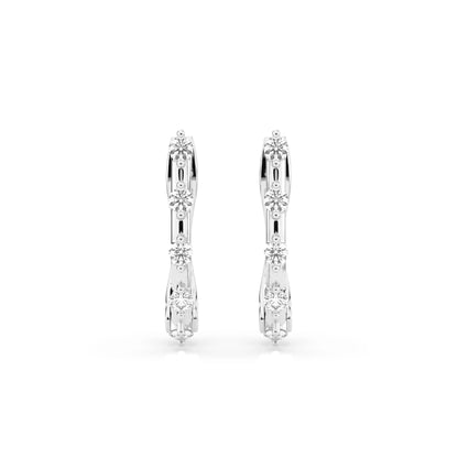 Eternity Earring (Round), 0.2 ct — 102-10145