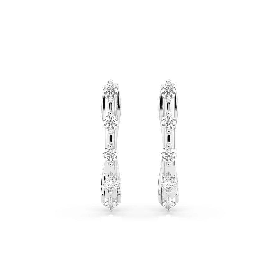 Eternity Earring (Round), 0.2 ct — 102-10145