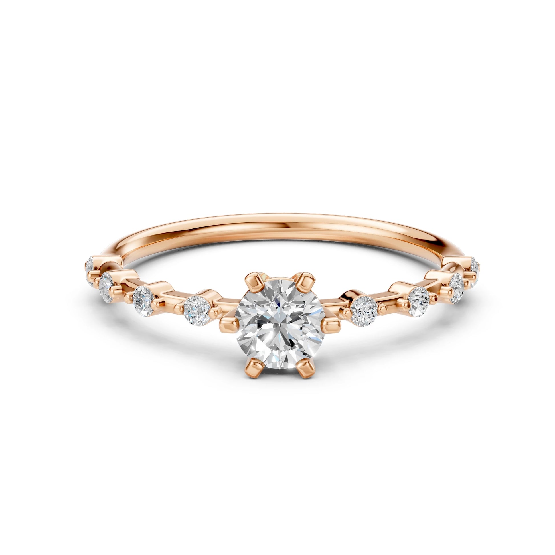Solitaire Eternity Ring (Round), 0.5 ct — 101-10144(5.1)