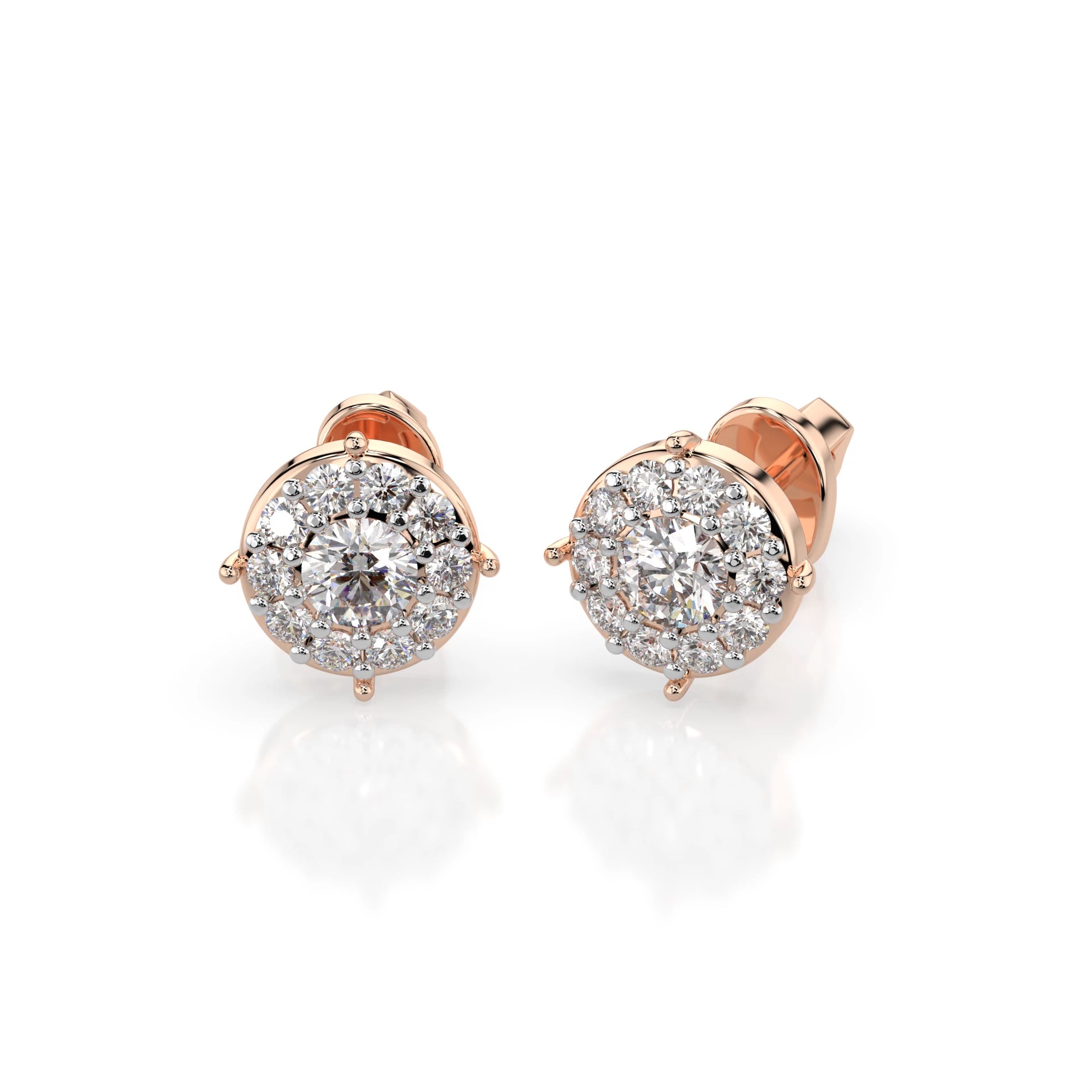 Solitaire Eternity Earring (Round), 0.3 ct — 102-10017(3.4)