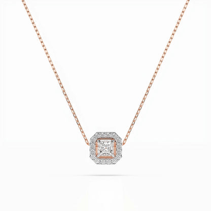 Solitaire Eternity Necklace (Princess), 0.17 ct — 104-10045(3.0)PR